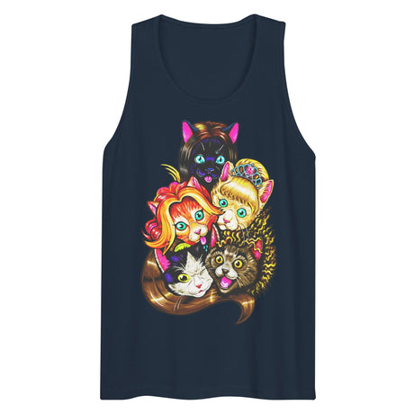 Meow Tell Me What You Want (Tank Top)-Tank Top-Swish Embassy