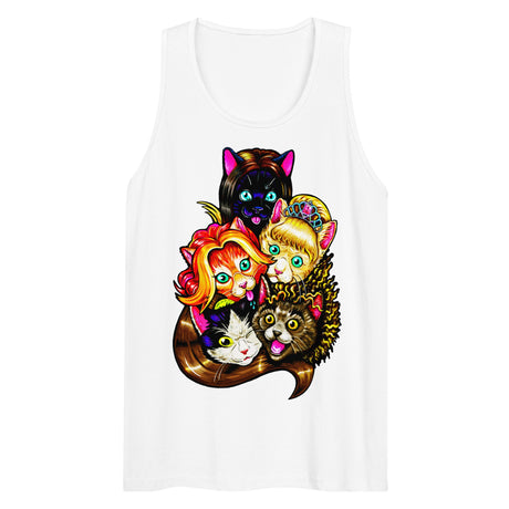 Meow Tell Me What You Want (Tank Top)-Tank Top-Swish Embassy