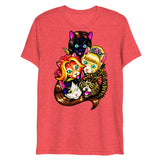 Meow Tell Me What You Want (Triblend)-Triblend T-Shirt-Swish Embassy
