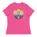 Miami Sunset (Women's Relaxed T-Shirt)-Women's T-Shirts-Swish Embassy