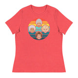 Miami Sunset (Women's Relaxed T-Shirt)-Women's T-Shirts-Swish Embassy