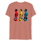Mid-Century Centerfold (Triblend)-Triblend T-Shirt-Swish Embassy