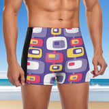 Mid-Century Purple (Square Cut Trunks)-Square Cut Trunks-Swish Embassy