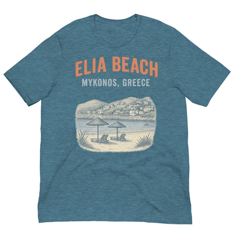 Mykonos Beach-T-Shirts-Swish Embassy
