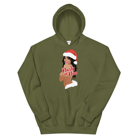 Nasty or Nice (Hoodie)-Christmas Hoodies-Swish Embassy
