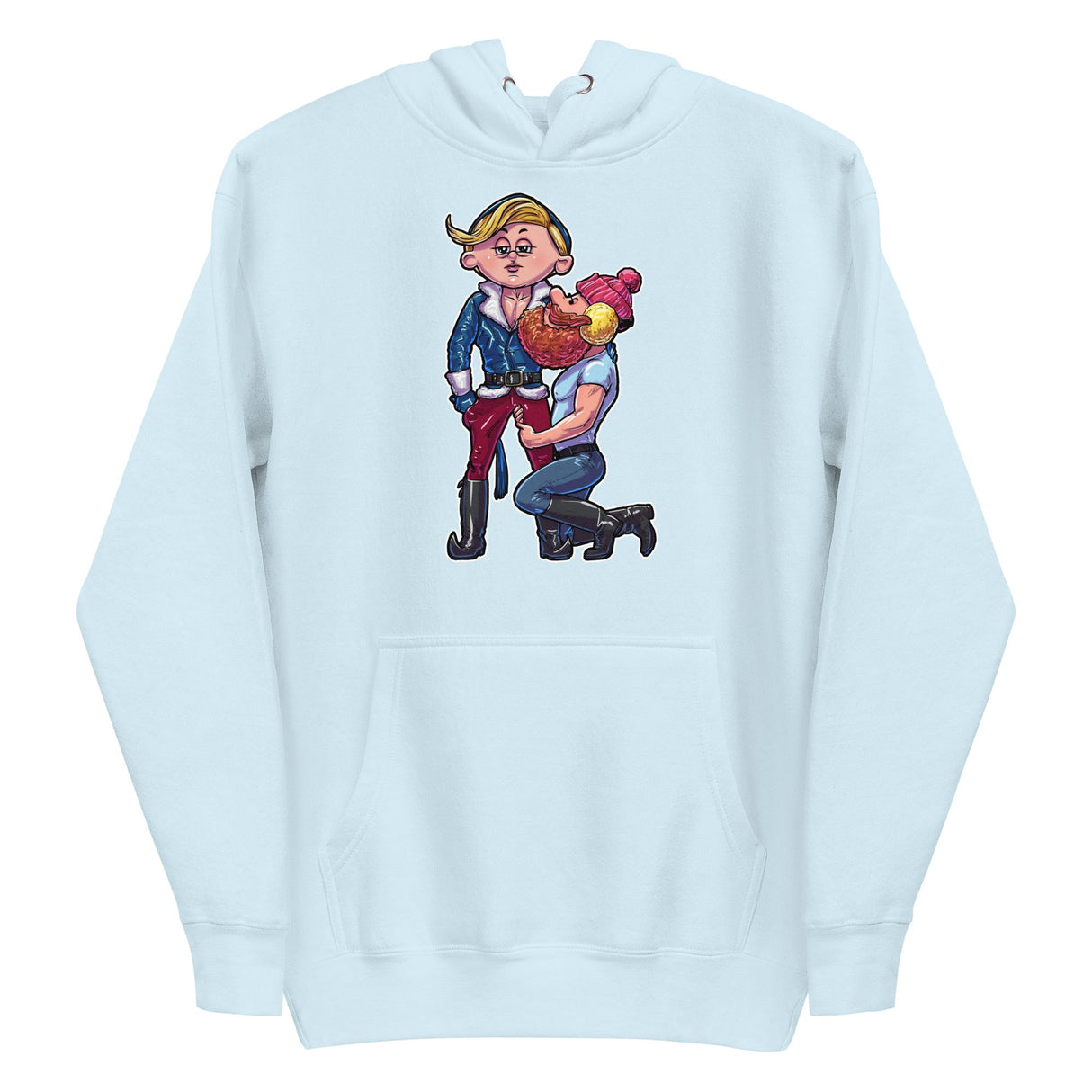 North Pole's Top Elf (Hoodie)-Christmas Hoodies-Swish Embassy