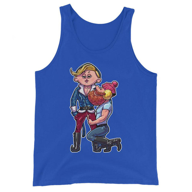 North Pole's Top Elf (Tank Top)-Christmas Tank Tops-Swish Embassy