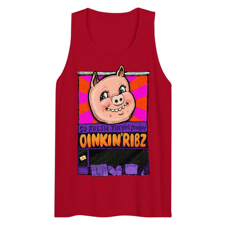 Oinkin Ribs (Tank Top)-Tank Top-Swish Embassy