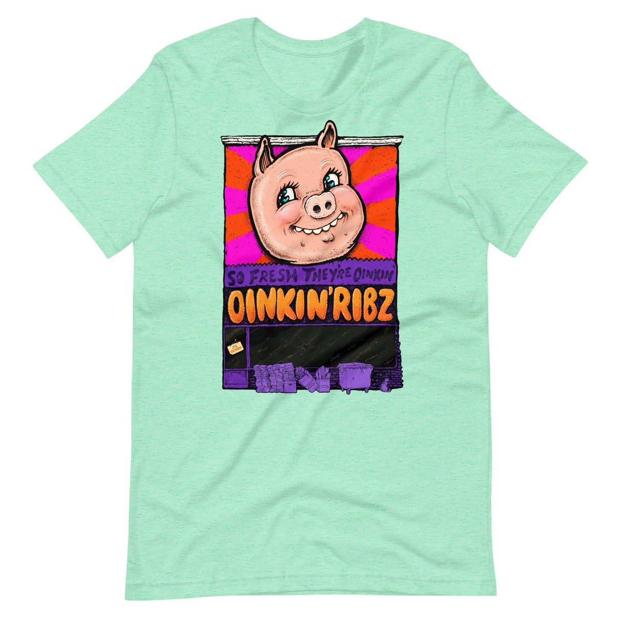 Oinkin Ribs-T-Shirts-Swish Embassy