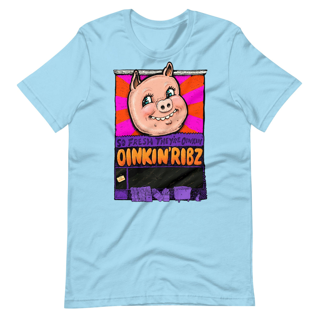 Oinkin Ribs-T-Shirts-Swish Embassy