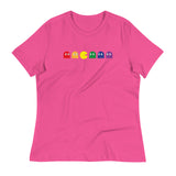 Pac Man Pride (Women's Relaxed T-Shirt)-Women's T-Shirts-Swish Embassy