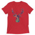 Paisley Stag (Triblend)-Triblend T-Shirt-Swish Embassy