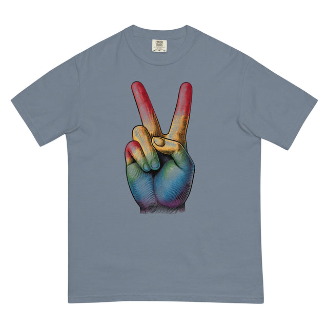 Peace and Pride (Boxy Tee)-Boxy T-Shirt-Swish Embassy