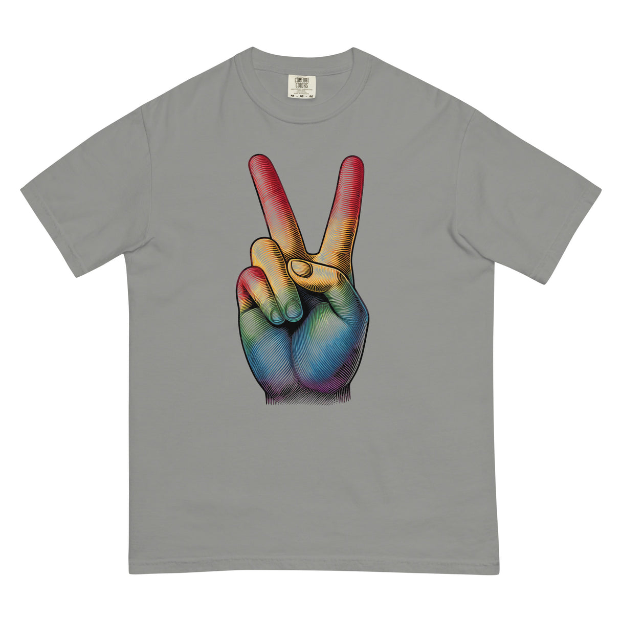 Peace and Pride (Boxy Tee)-Boxy T-Shirt-Swish Embassy