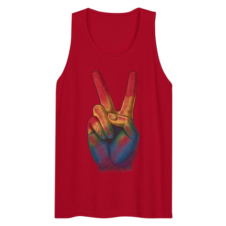 Peace and Pride (Tank Top)-Tank Top-Swish Embassy