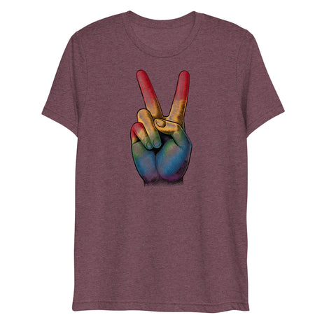 Peace and Pride (Triblend)-Triblend T-Shirt-Swish Embassy