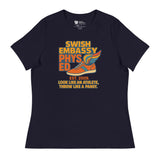 Phys Ed (Women's Relaxed T-Shirt)-Women's T-Shirts-Swish Embassy