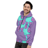 Pineapple Princess (Allover Hoodie)-Allover Hoodie-Swish Embassy