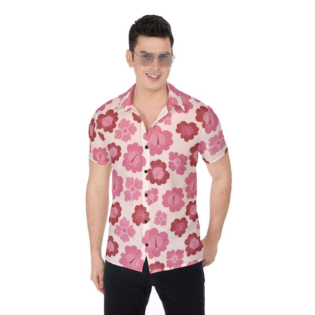 Pink Muse (Button Shirt)-Button Shirt-Swish Embassy