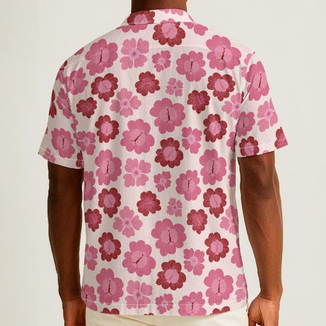 Pink Muse (Cotton Button Shirt)-Cotton Button Shirt-Swish Embassy