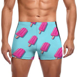Pink Popsicle (Square Cut Trunks)-Square Cut Trunks-Swish Embassy