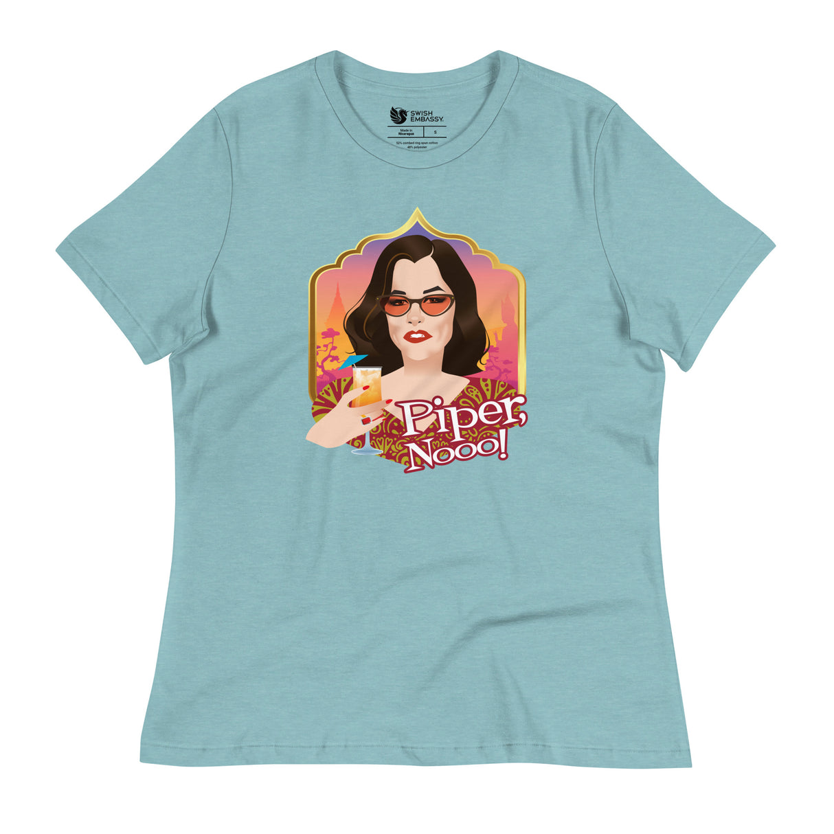 Piper, Nooo! (Women's Relaxed T-Shirt)-Women's T-Shirts-Swish Embassy