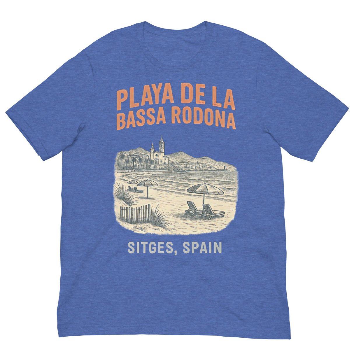 Playa de la Bassa Rodone-T-Shirts-Swish Embassy