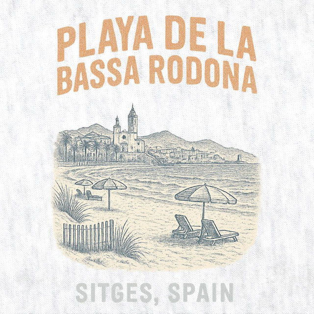 Playa de la Bassa Rodone-T-Shirts-Swish Embassy