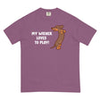 Playful Wiener (Boxy Tee)-Boxy T-Shirt-Swish Embassy