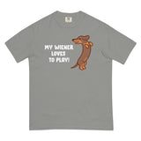Playful Wiener (Boxy Tee)-Boxy T-Shirt-Swish Embassy