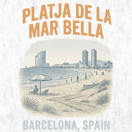 Playja de la Mar Bella-T-Shirts-Swish Embassy
