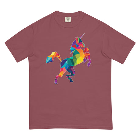 Polygon Unicorn (Boxy Tee)-Boxy T-Shirt-Swish Embassy