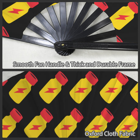 Poppers (Folding Clack Fan)-Folding Fans-Swish Embassy