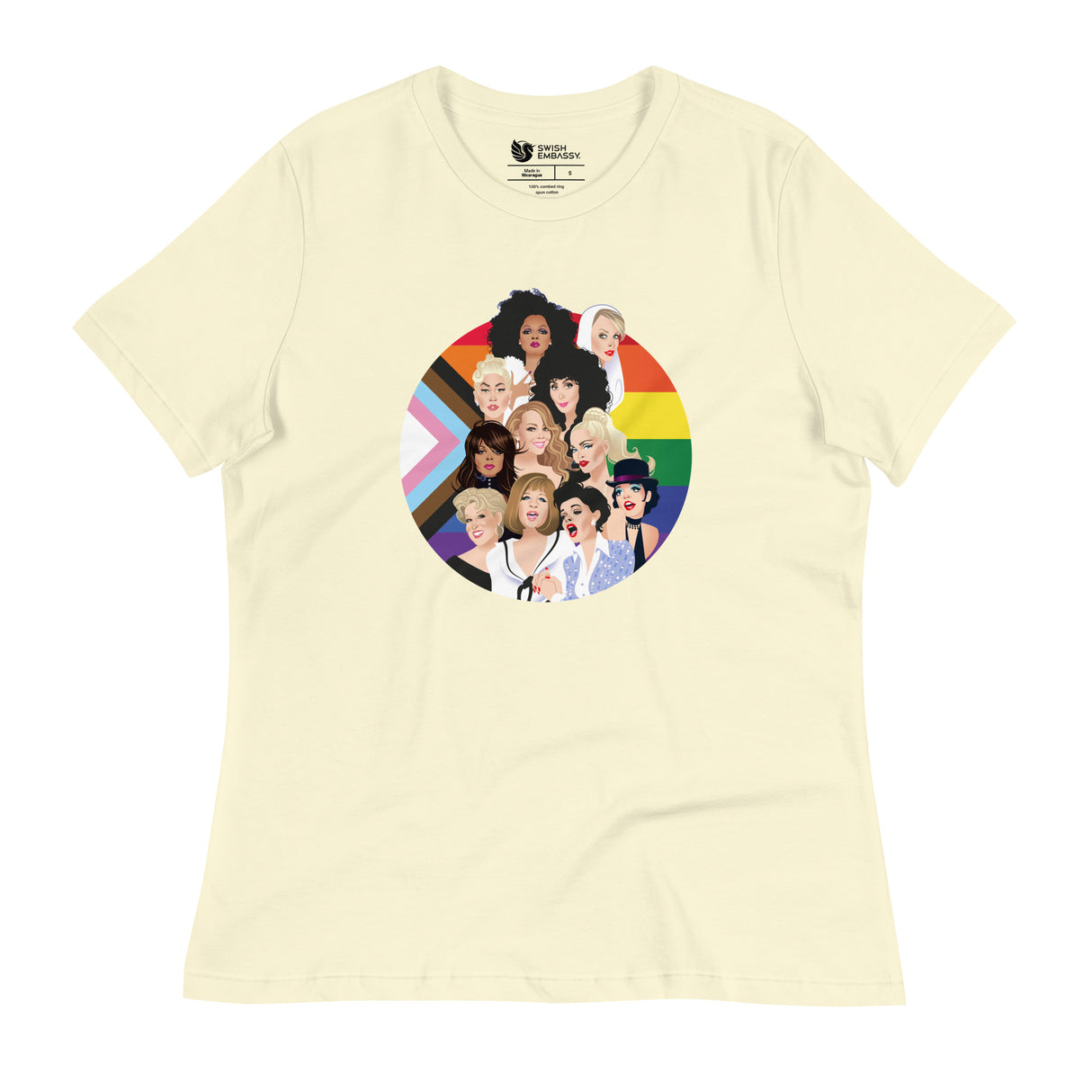 Pride Divas (Women's Relaxed T-Shirt)-Women's T-Shirts-Swish Embassy