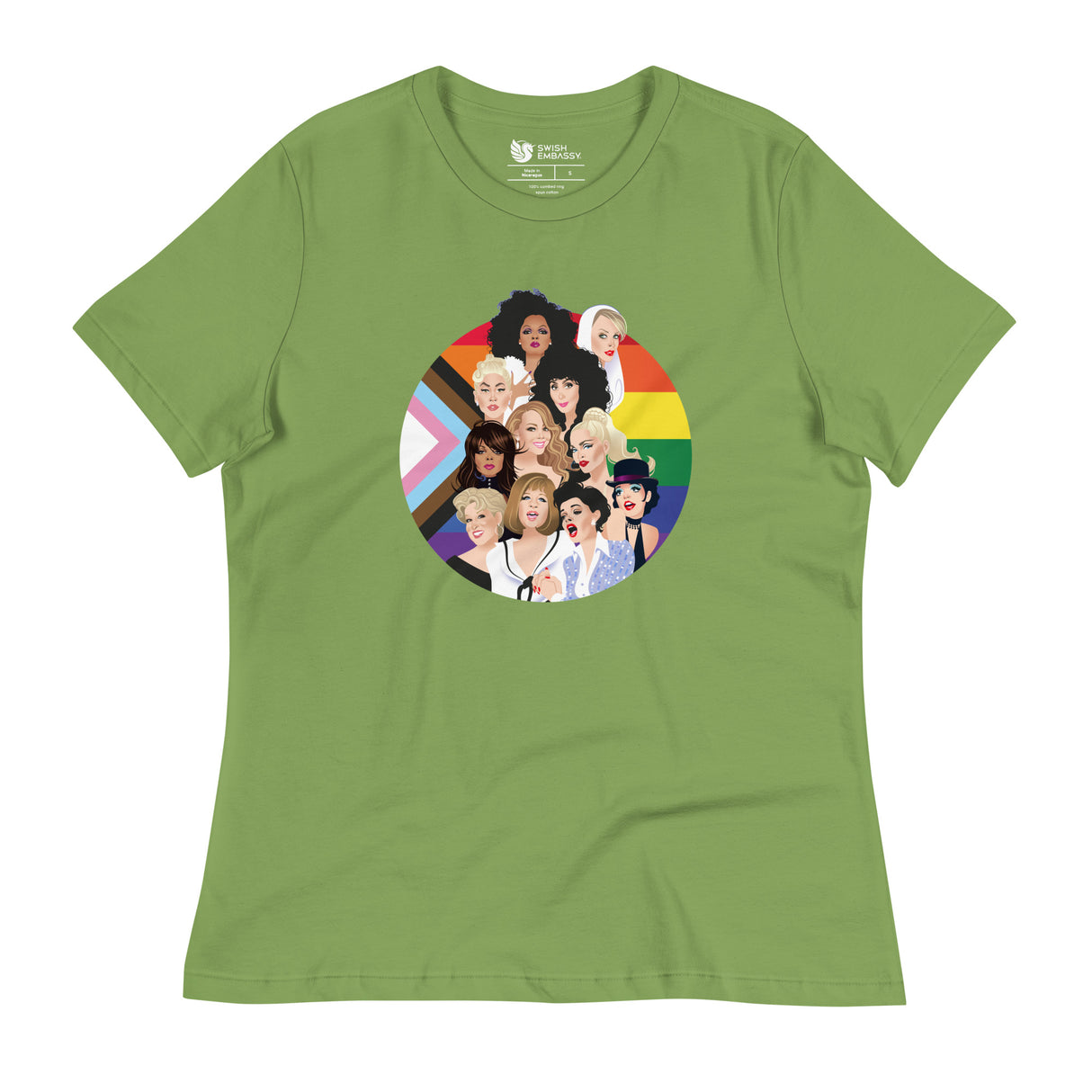 Pride Divas (Women's Relaxed T-Shirt)-Women's T-Shirts-Swish Embassy
