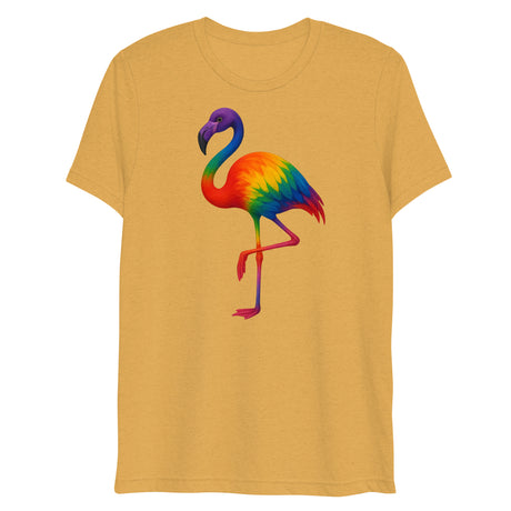 Pride Flamingo (Triblend)-Triblend T-Shirt-Swish Embassy