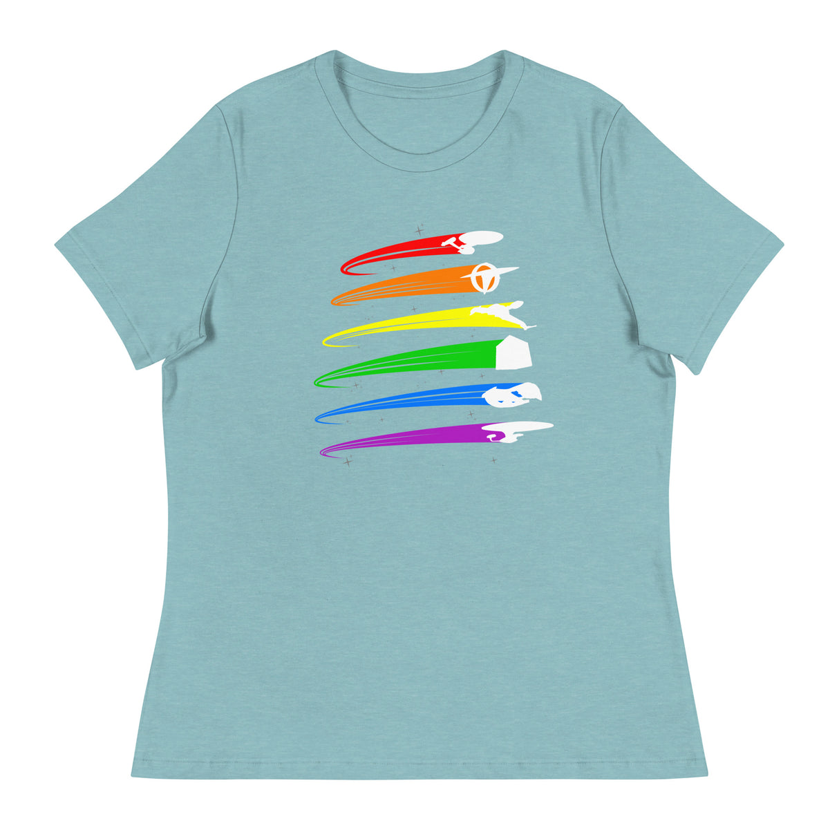Pride Fleet (Women's Relaxed T-Shirt)-Women's T-Shirts-Swish Embassy