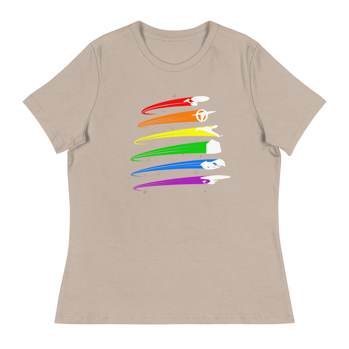 Pride Fleet (Women's Relaxed T-Shirt)-Women's T-Shirts-Swish Embassy