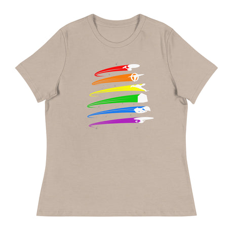 Pride Fleet (Women's Relaxed T-Shirt)-Women's T-Shirts-Swish Embassy