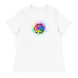 Pride Rose (Women's Relaxed T-Shirt)-Women's T-Shirts-Swish Embassy
