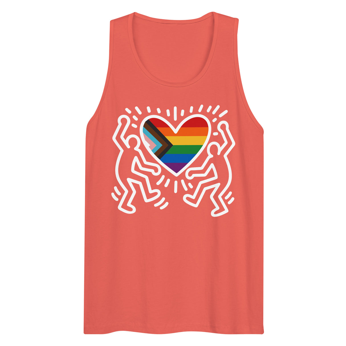 Progress Pride Figures (Tank Top)-Tank Top-Swish Embassy