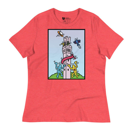 PTown Monument (Women's Relaxed T-Shirt)-Women's T-Shirts-Swish Embassy