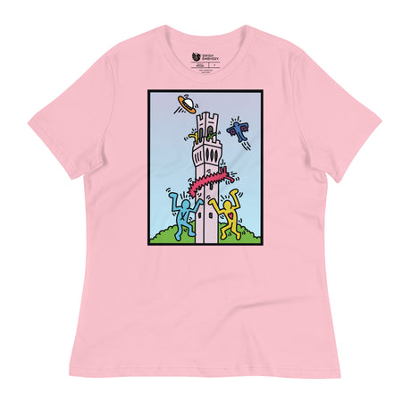 PTown Monument (Women's Relaxed T-Shirt)-Women's T-Shirts-Swish Embassy