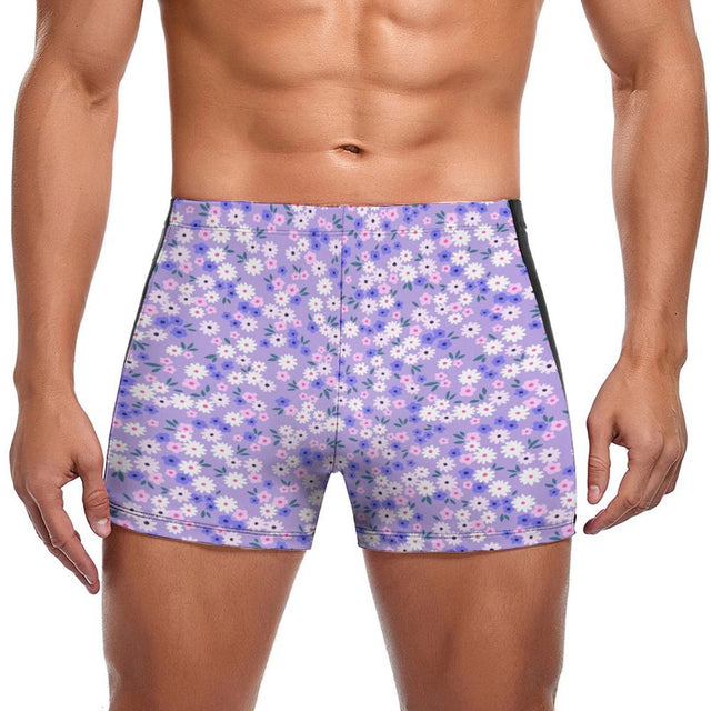 Purple Glory (Square Cut Trunks)-Square Cut Trunks-Swish Embassy