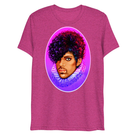 Purple Ruffles (Triblend)-Triblend T-Shirt-Swish Embassy