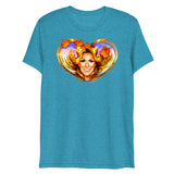 Queen of Hearts and High Notes (Triblend)-Triblend T-Shirt-Swish Embassy