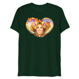Queen of Hearts and High Notes (Triblend)-Triblend T-Shirt-Swish Embassy