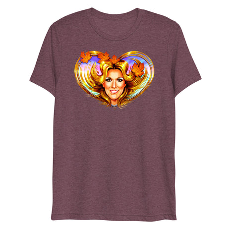 Queen of Hearts and High Notes (Triblend)-Triblend T-Shirt-Swish Embassy