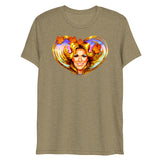 Queen of Hearts and High Notes (Triblend)-Triblend T-Shirt-Swish Embassy