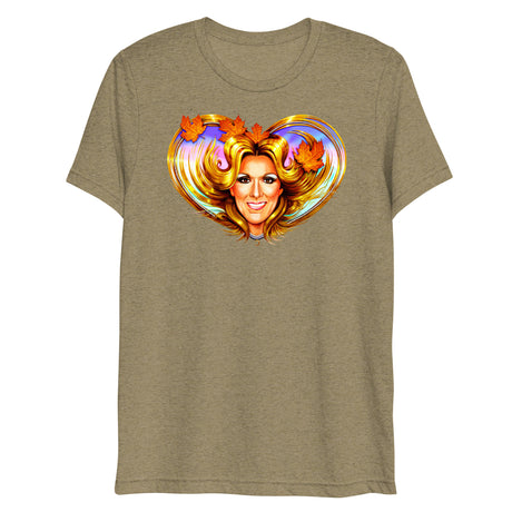Queen of Hearts and High Notes (Triblend)-Triblend T-Shirt-Swish Embassy
